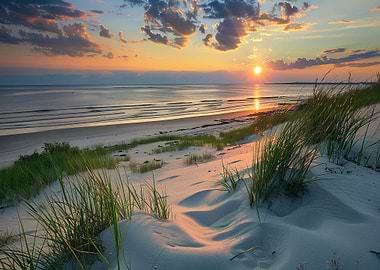 Sunset at the Sea Beach