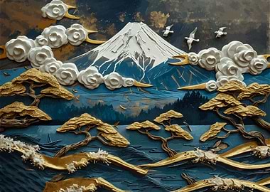 Abstract Landcapes Art