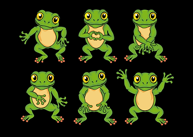 Dancing Frog Gifts Kids