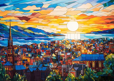 Oslo Norway Stained Glass