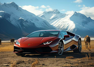 Lamborghini Huracan art