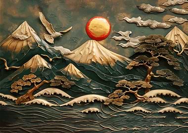 Abstract Landcapes Art