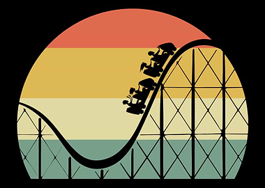 Vintage Roller Coaster Exp