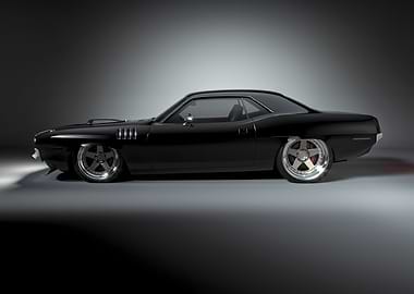 Custom Plymouth Cuda 1971