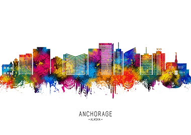 Anchorage Alaska Skyline