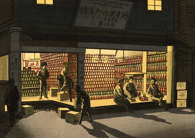 Night View of Ginza Store