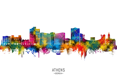 Athens Georgia Skyline