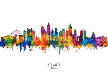 Atlanta Georgia Skyline