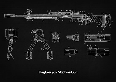 Degtyaryov Machine Gun