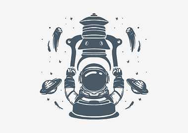Lantern Astronaut