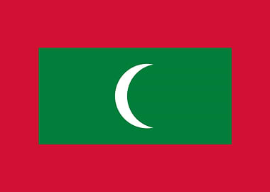 Maldives National Flag