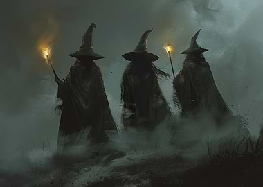 Three Witches of Halloween