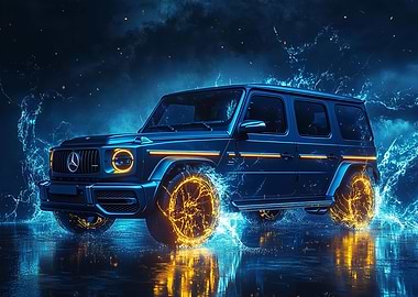 Mercedes G63 Electric Car