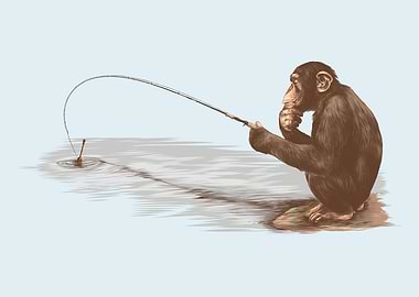 Monkey Fishing