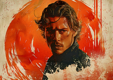 Man with Intense Gaze