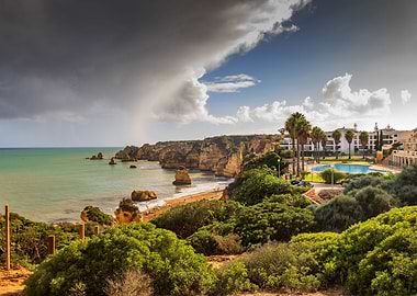 Lagos Town In Portugal