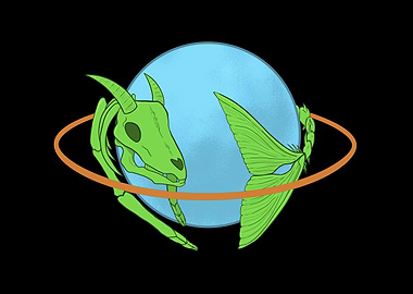 Zodiac Capricorn Seagoat