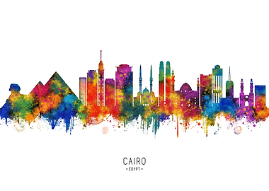 Cairo Egypt Skyline