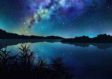 Starry Star Night Sky