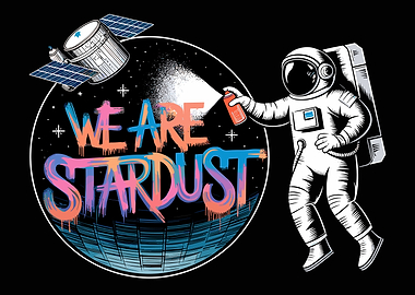 Graffiti Astronaut Space