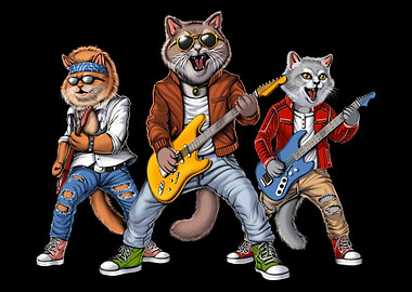 Cats Heavy Metal Musicians
