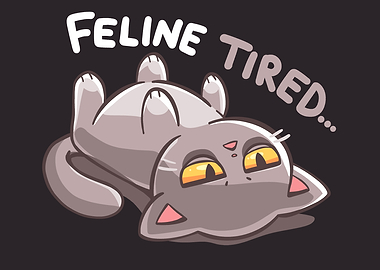 Feline Tired