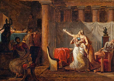 Roman Tragedy - Jacques-Louis David