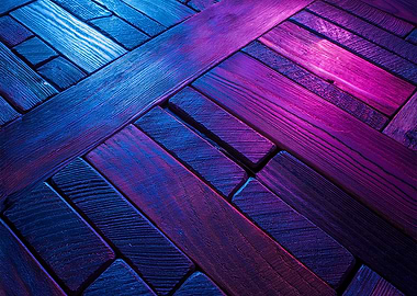 Neon Wood Texture