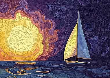 Sailboat Sunset