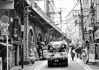 Japanese Street Scene