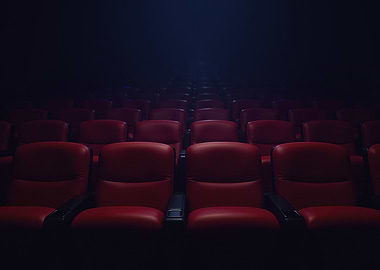 Empty Movie Theater Seats