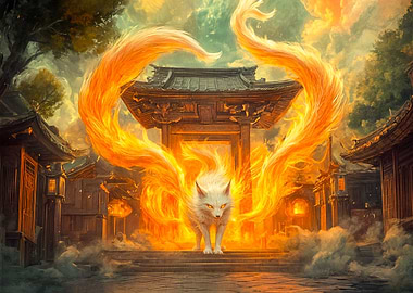 Fire Fox Spirit