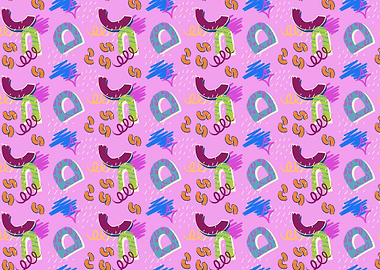 90s Retro Pattern