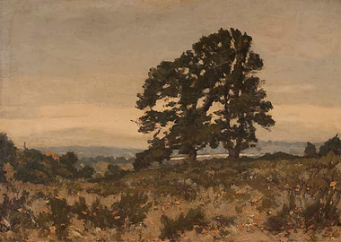 Vintage Tree Landscape