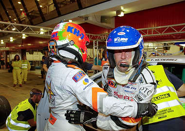 Driver's Swap 24 Hours of Barcelona - Gutierrez/Sanz