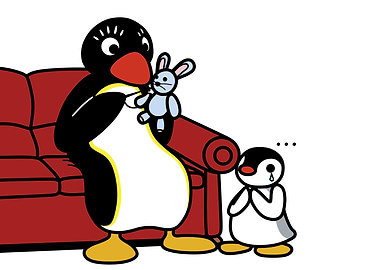 Pingu Cartoon Illustration