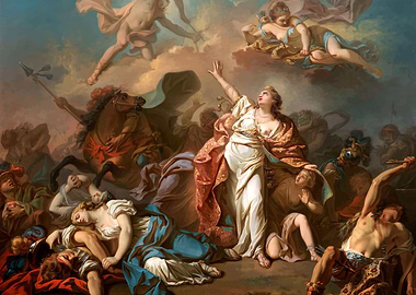 Classical Mythological Painting Jacques-Louis David