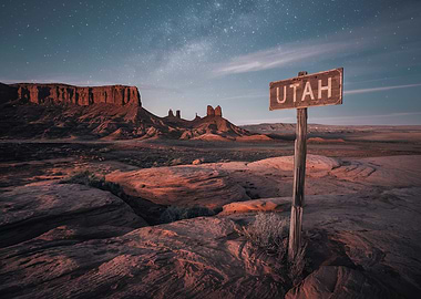 Utah Desert Landscape
