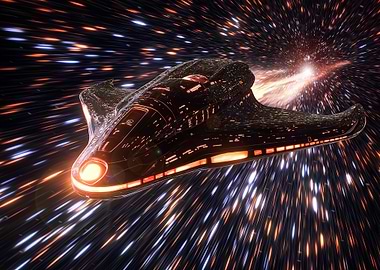 Spaceship in Hyperspace