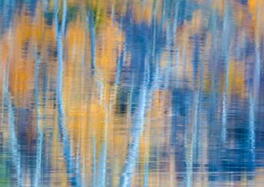 Water Reflection Abstract