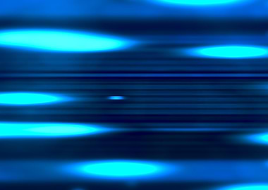 Abstract Blue Light Streaks