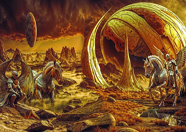 Angelic Warriors in a Fant