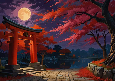 Japanese Garden Night