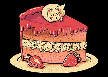 Cats in Cake