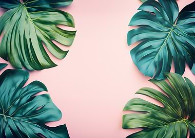 Tropical Leaf Background