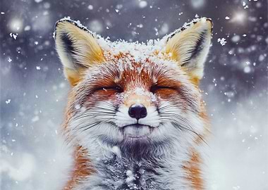 Fox in Snow