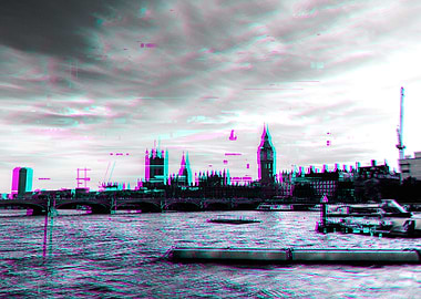 London Glitch Art