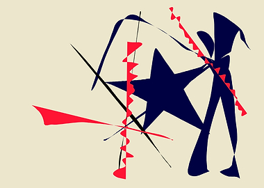 Abstract Star Design