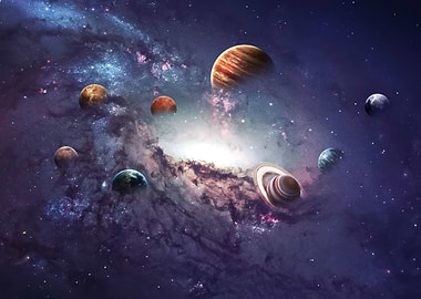 Solar system Planets Aesthetic