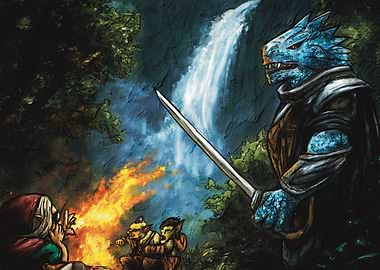 Dragon Warrior Confrontation